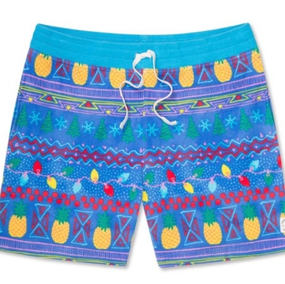 Chubbies Hawaiian Holiday waffle sleep short Sz. XXL